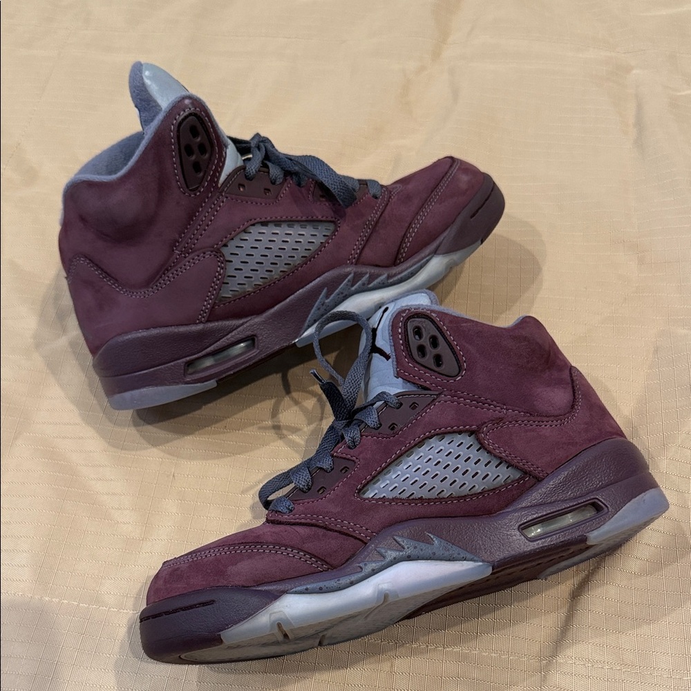Nike Air Jordan Retro 5 “Burgundy” GS 5Y